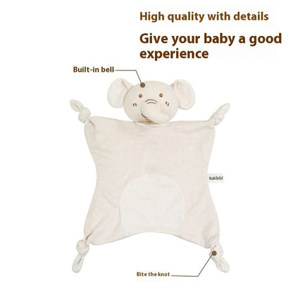 Organic Cotton Doll Security Blanket Baby Accessible Sleeping