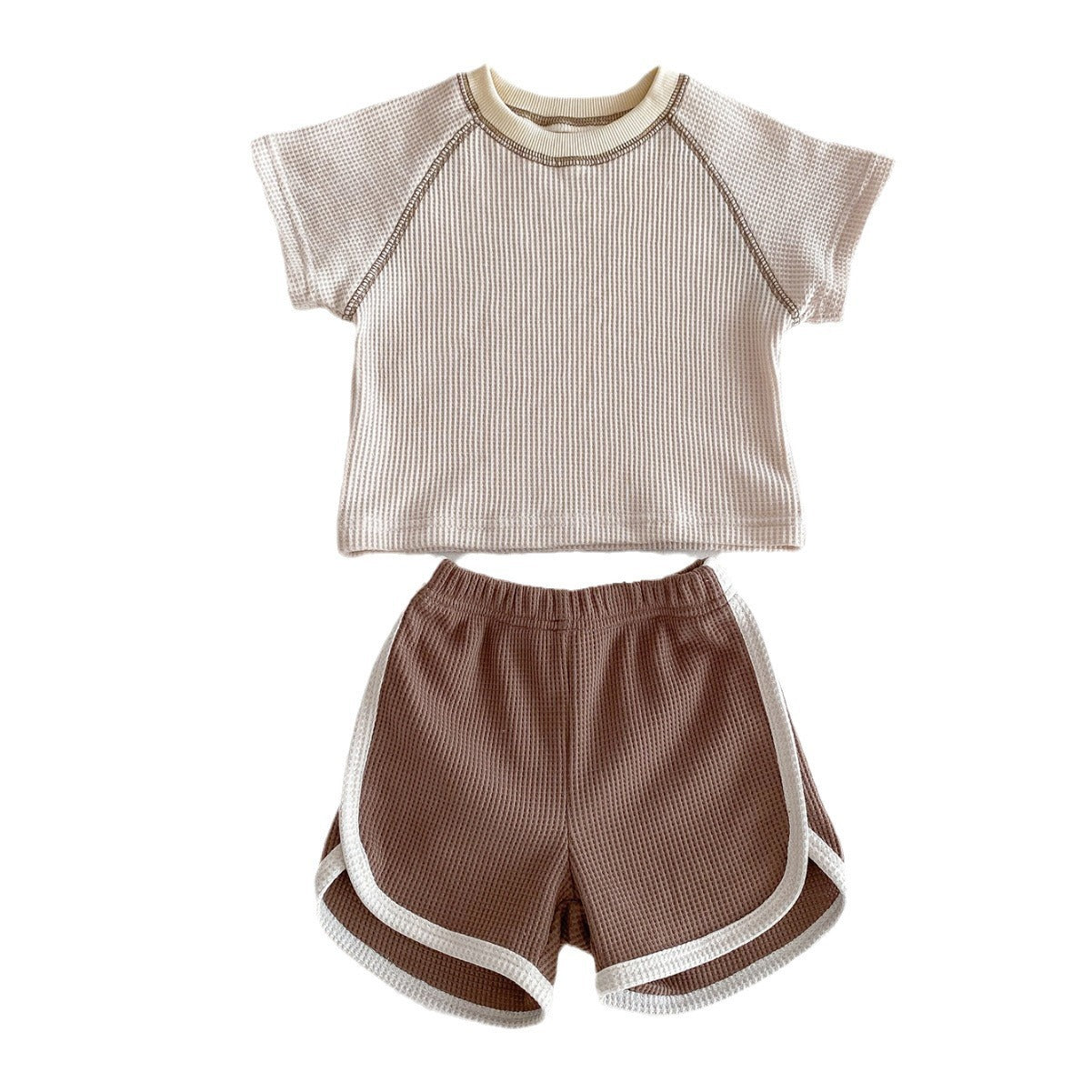 Cool & Comfy Summer Baby Set – Top & Shorts