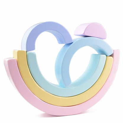 Arch bridge semicircle building blocks children toys