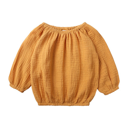 Soft & Stylish Long-Sleeved Baby Home Wear