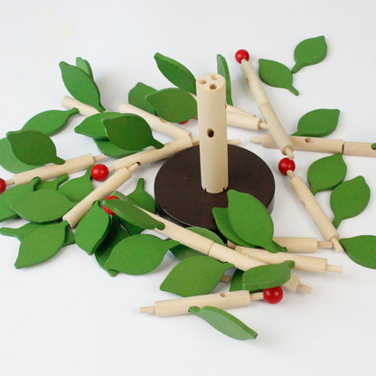 Building Block Leaf Tree DIY Handmade 3D Intelligence Toys