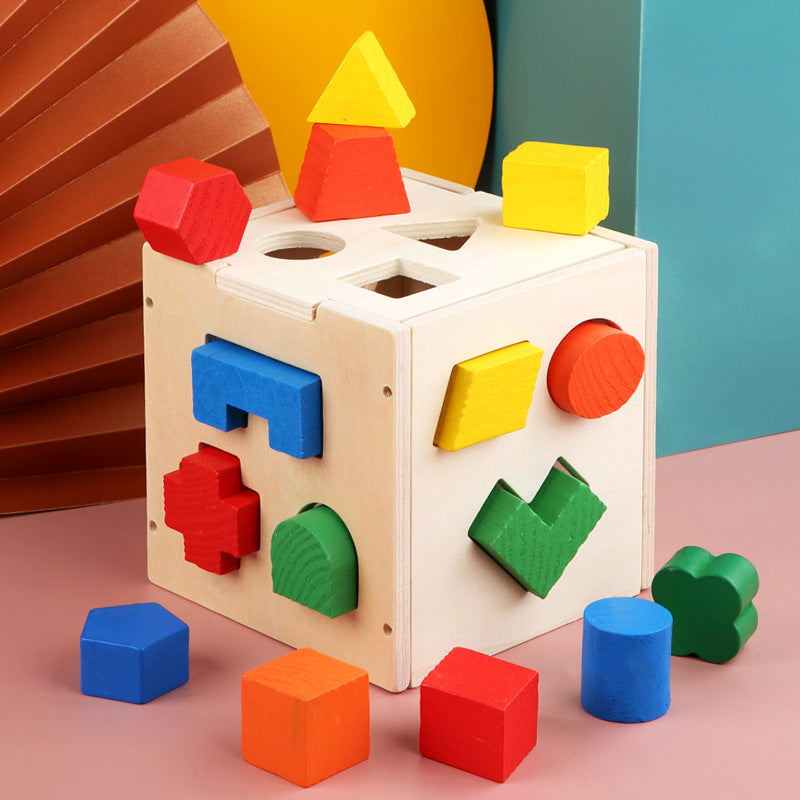 Juego de bloques de construcción educativos para niños