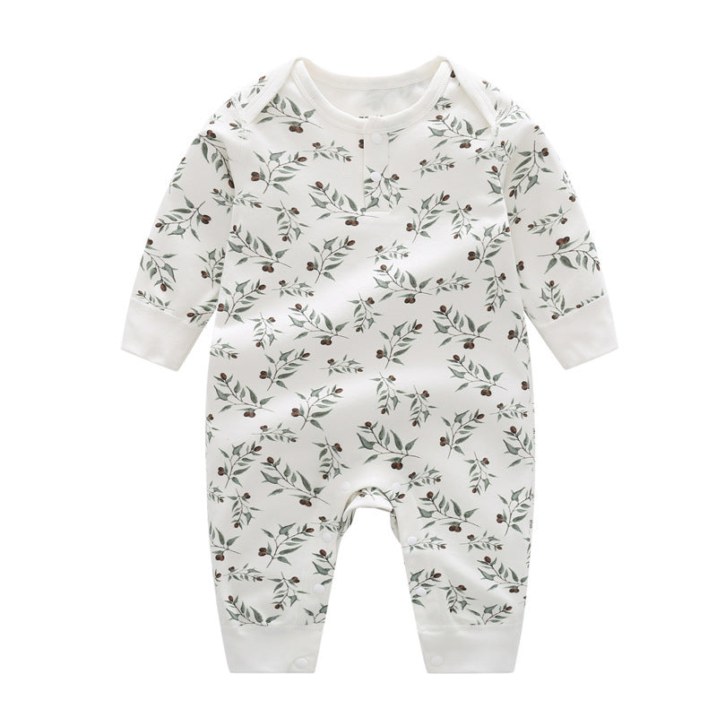 Spring & Autumn Organic Cotton Baby Jumpsuit