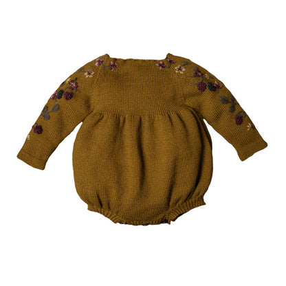 Cozy Long Sleeve Wool Wrap for Babies