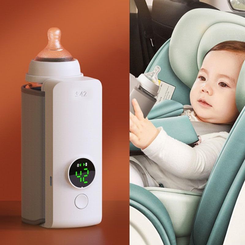 USB-Powered Baby Bottle Warmer – Travel Friendly & Compact