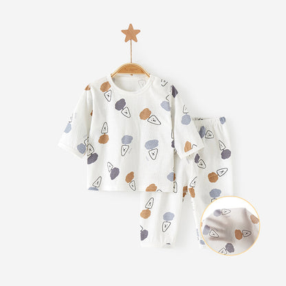 Breathable Cotton Baby Suit for Air-Conditioned Comfort