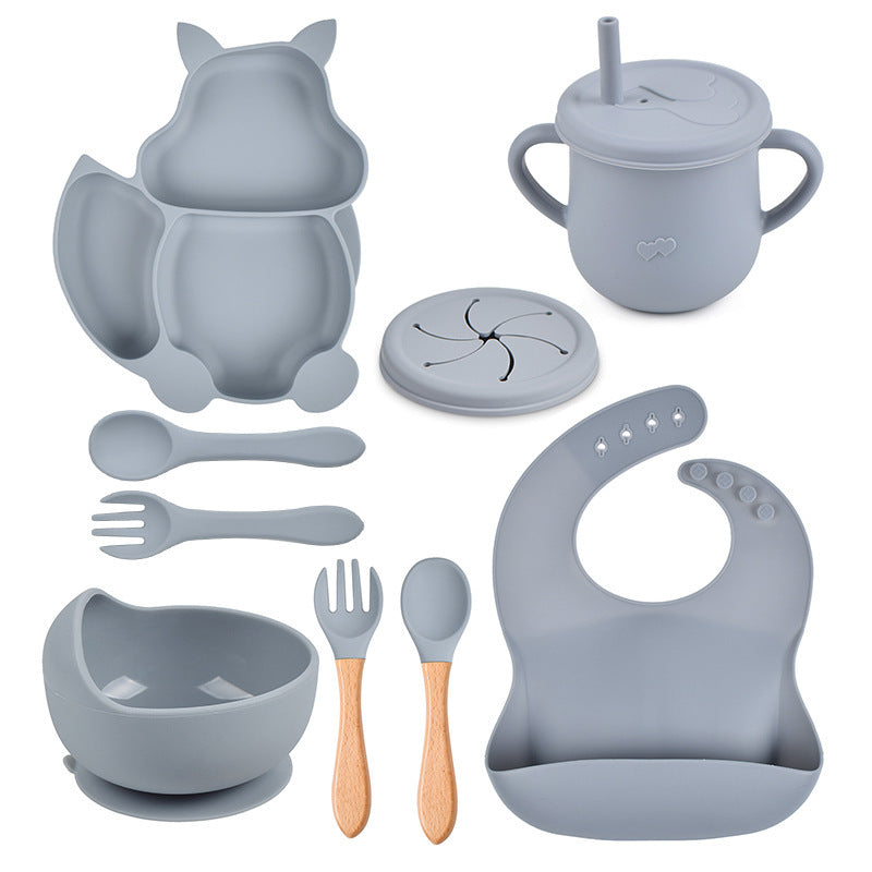 Soft Silicone Baby Complementary Food Set