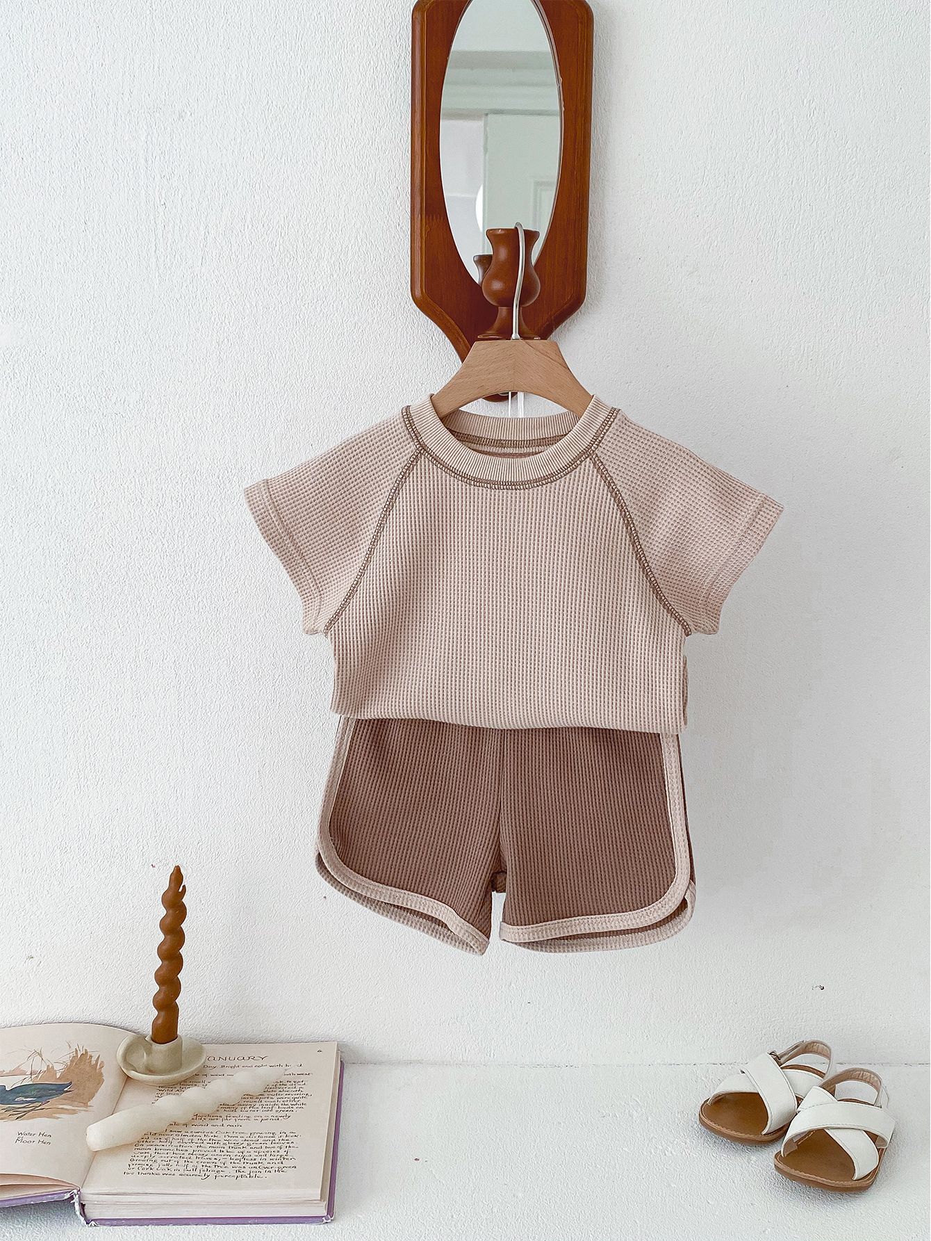 Cool & Comfy Summer Baby Set – Top & Shorts