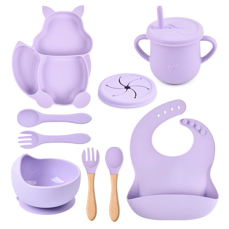 Soft Silicone Baby Complementary Food Set