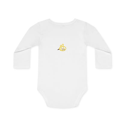 Little Man - Baby Long-Sleeve Organic Bodysuit