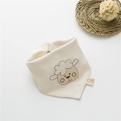 Soft and Absorbent Cotton Baby Bib