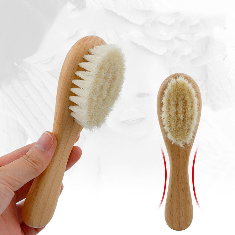 Baby Wool Brush Set – Gentle Grooming Essentials