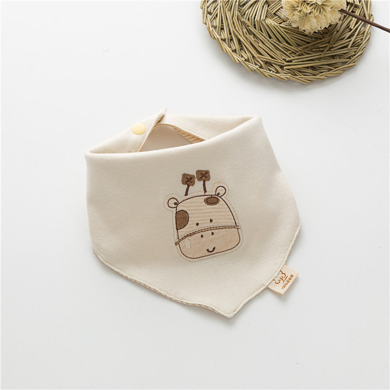 Soft and Absorbent Cotton Baby Bib