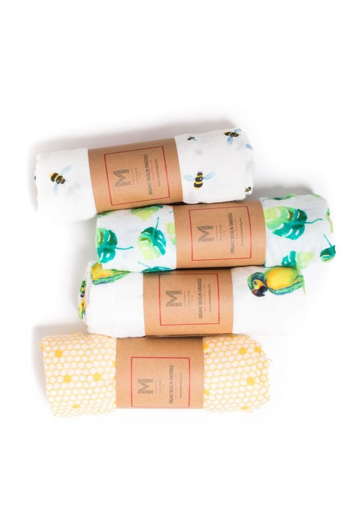 Organic Cotton Muslin Essential Baby Set