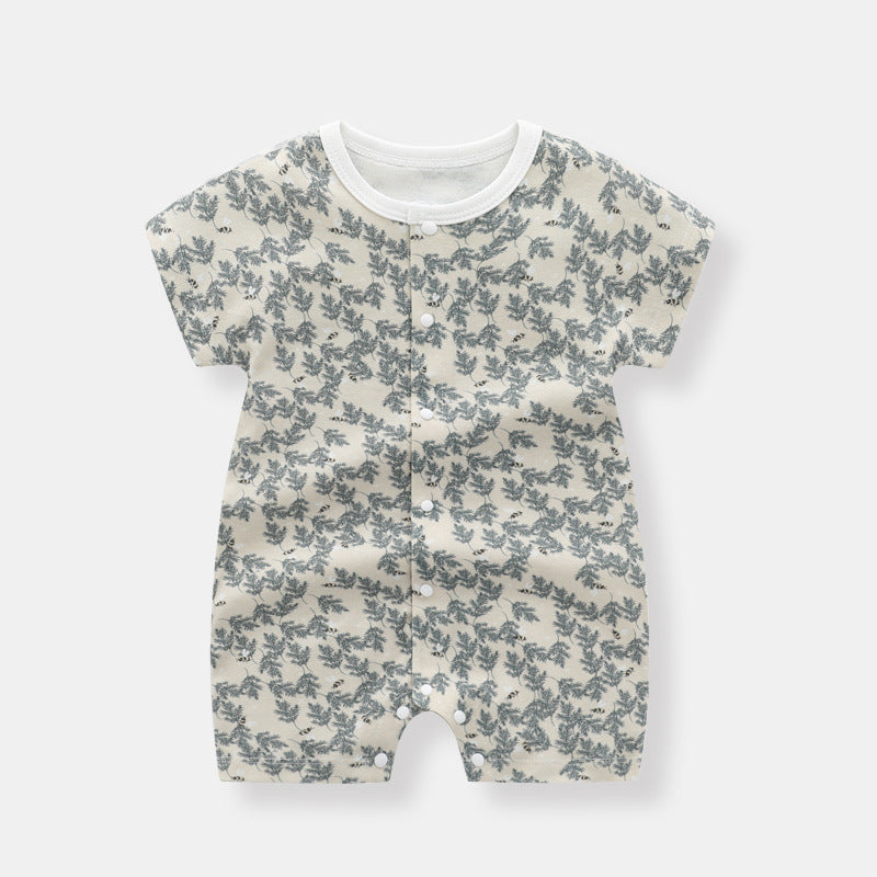 Baby Thin Clothes Short Sleeve Baby Jumpsuits