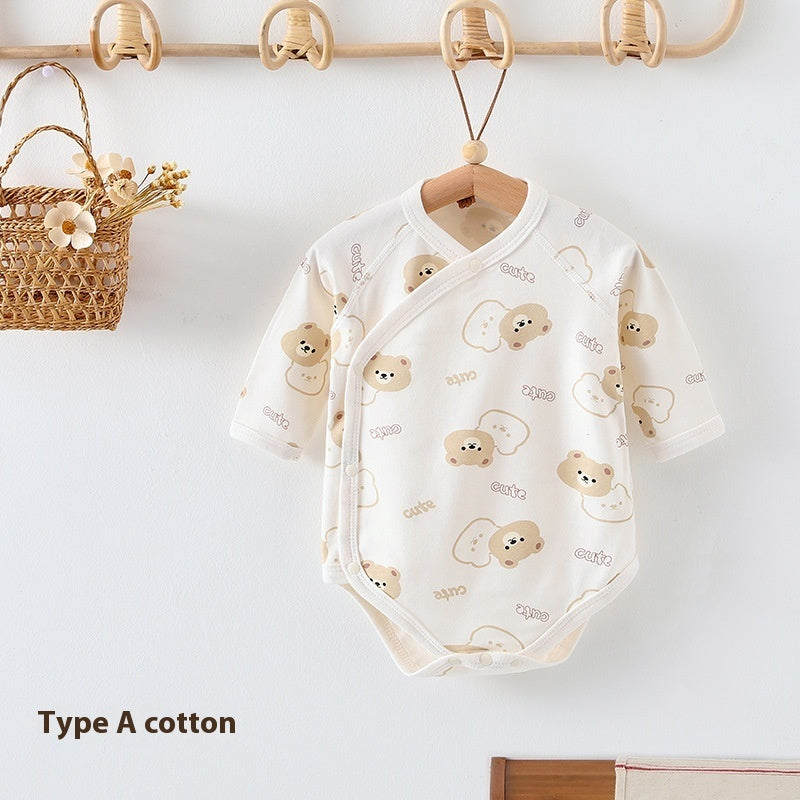 Pure Cotton Newborn Baby Rompers - Class A Comfort