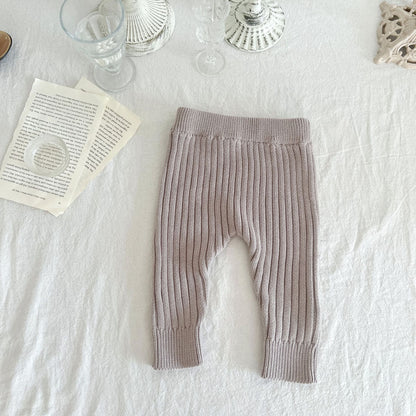 Soft Knitted Baby Leggings – Perfect for Playtime