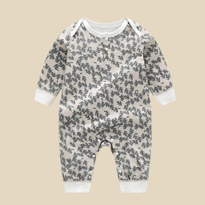 Spring & Autumn Organic Cotton Baby Jumpsuit