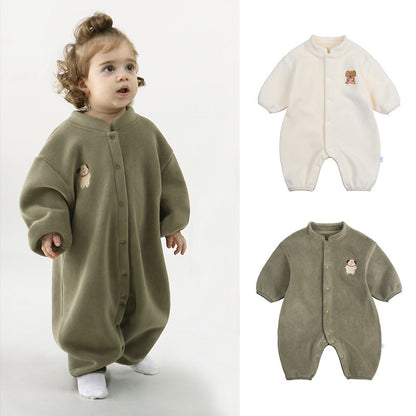 Long-Sleeved Baby Onesie