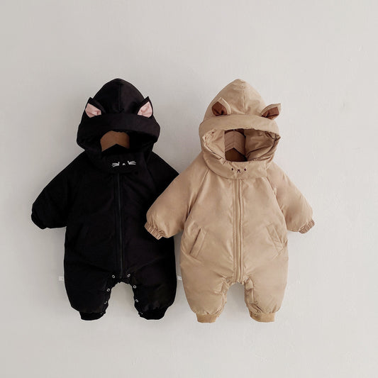 Baby Winter Jumpsuit – Thick & Cozy for Cold Weather