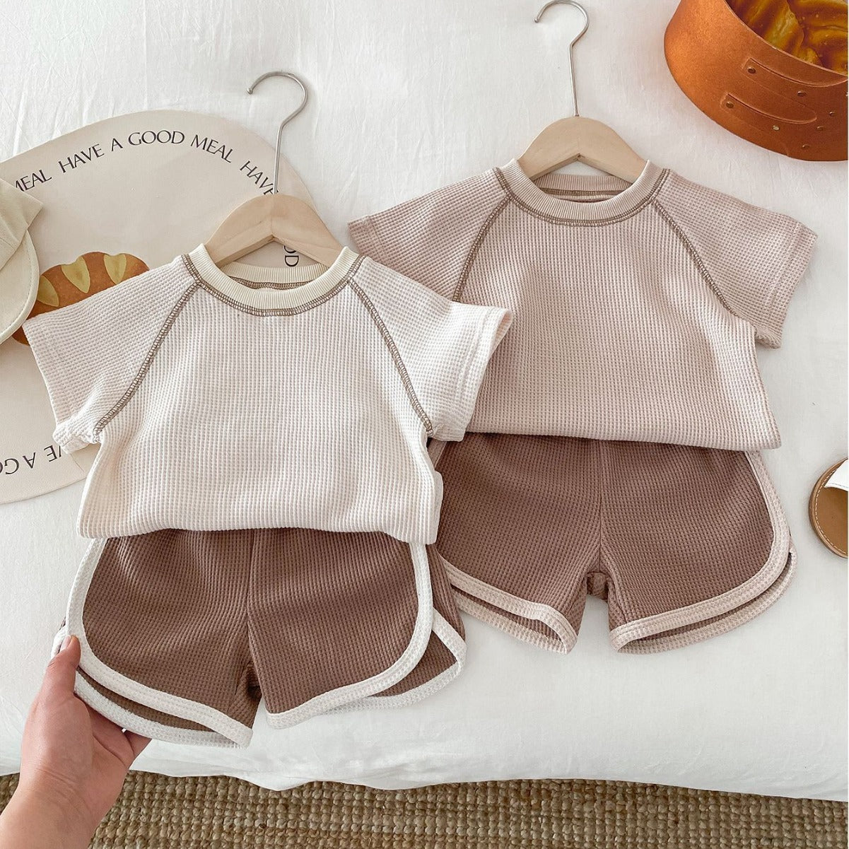 Cool & Comfy Summer Baby Set – Top & Shorts