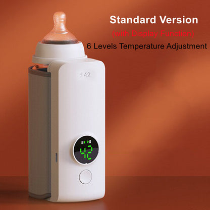 USB-Powered Baby Bottle Warmer – Travel Friendly & Compact