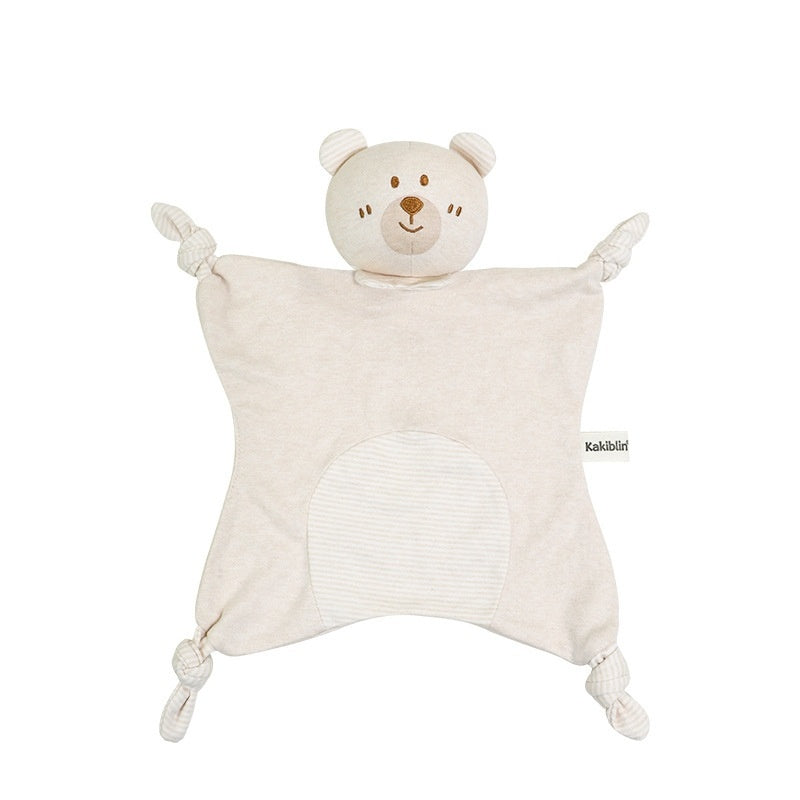 Organic Cotton Doll Security Blanket Baby Accessible Sleeping