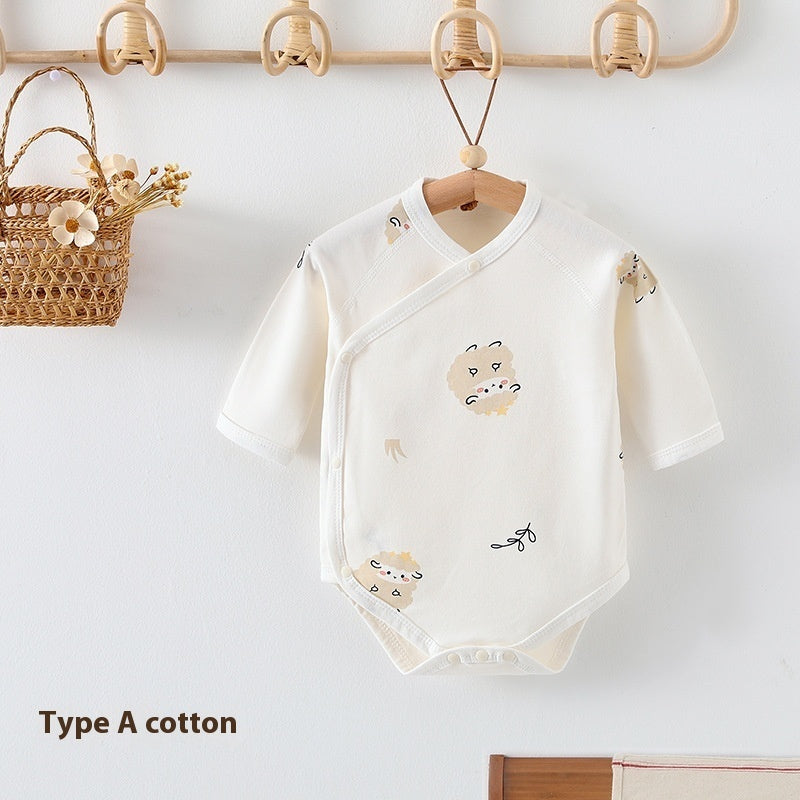 Pure Cotton Newborn Baby Rompers - Class A Comfort