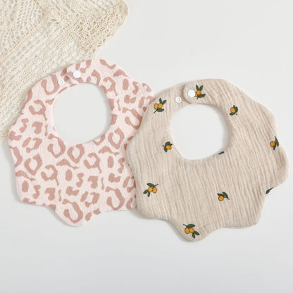 Soft and Absorbent Petal Baby Bib