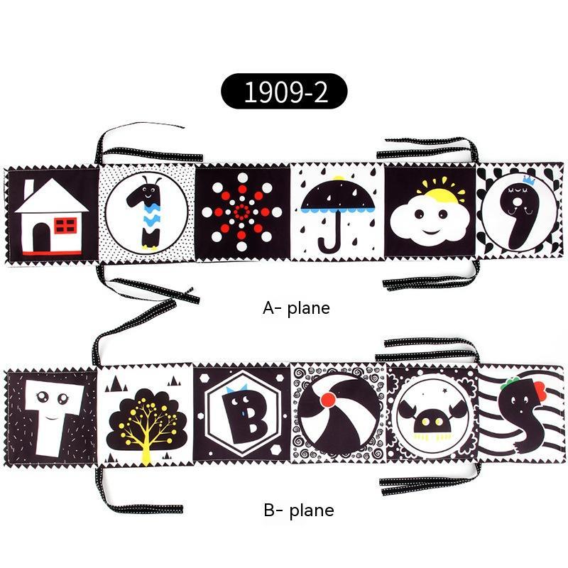 Black & White Cloth Book for Early Education