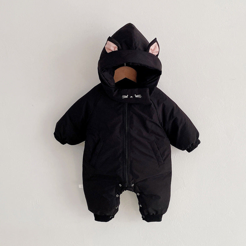 Baby Winter Jumpsuit – Thick & Cozy for Cold Weather