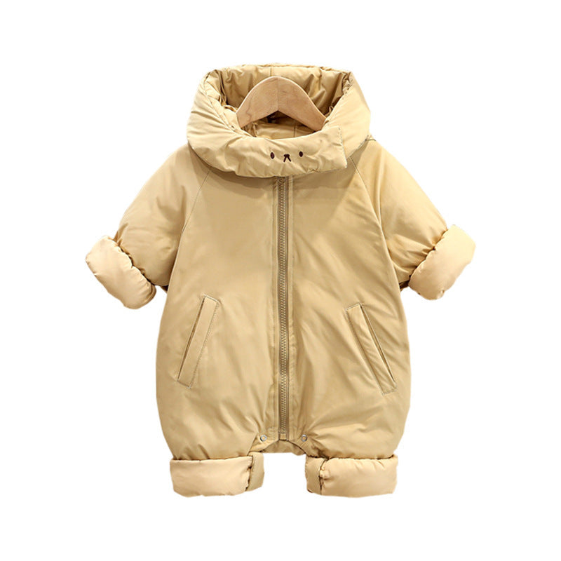 Baby Winter Jumpsuit – Thick & Cozy for Cold Weather