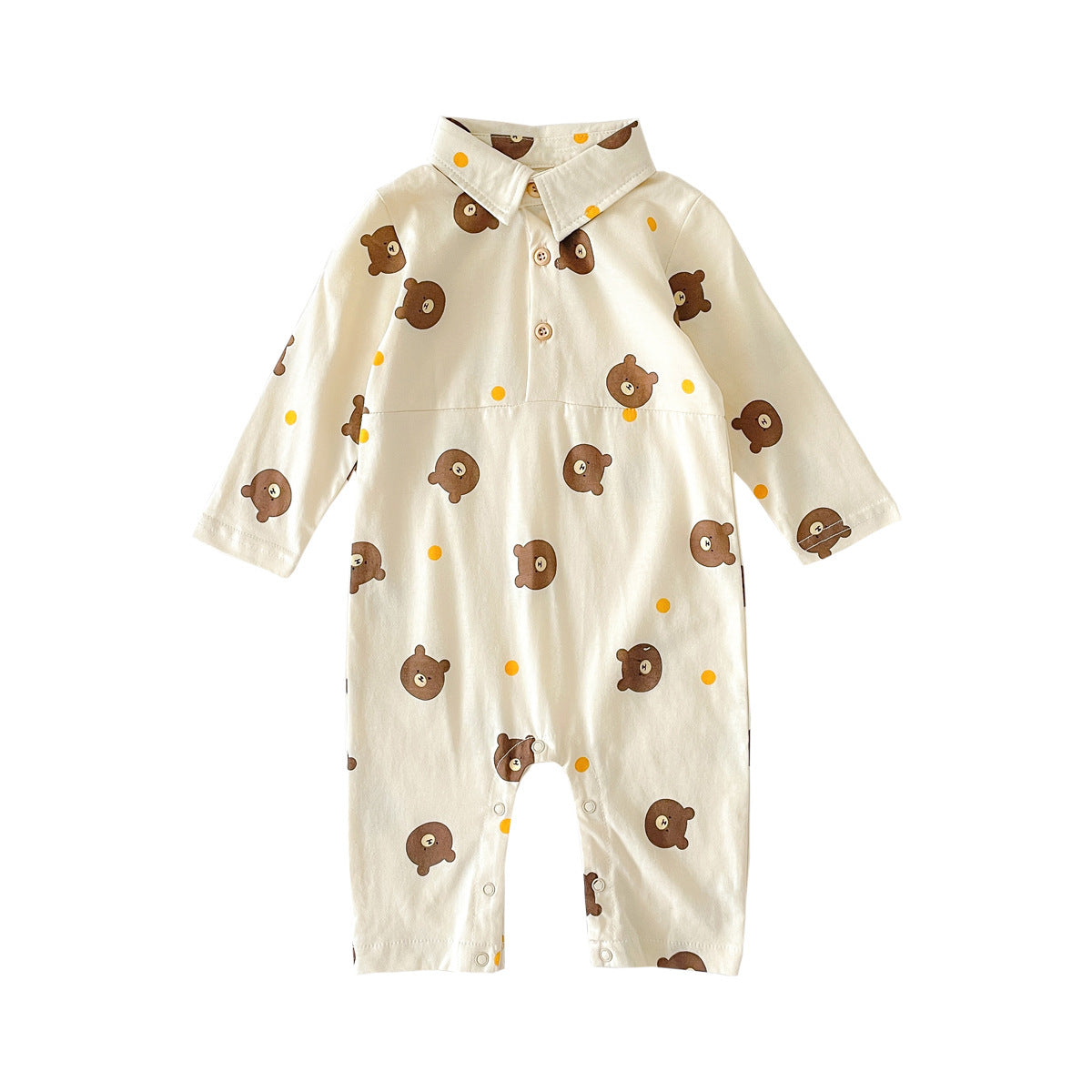 Baby Onesie with Adorable Cartoon Prints